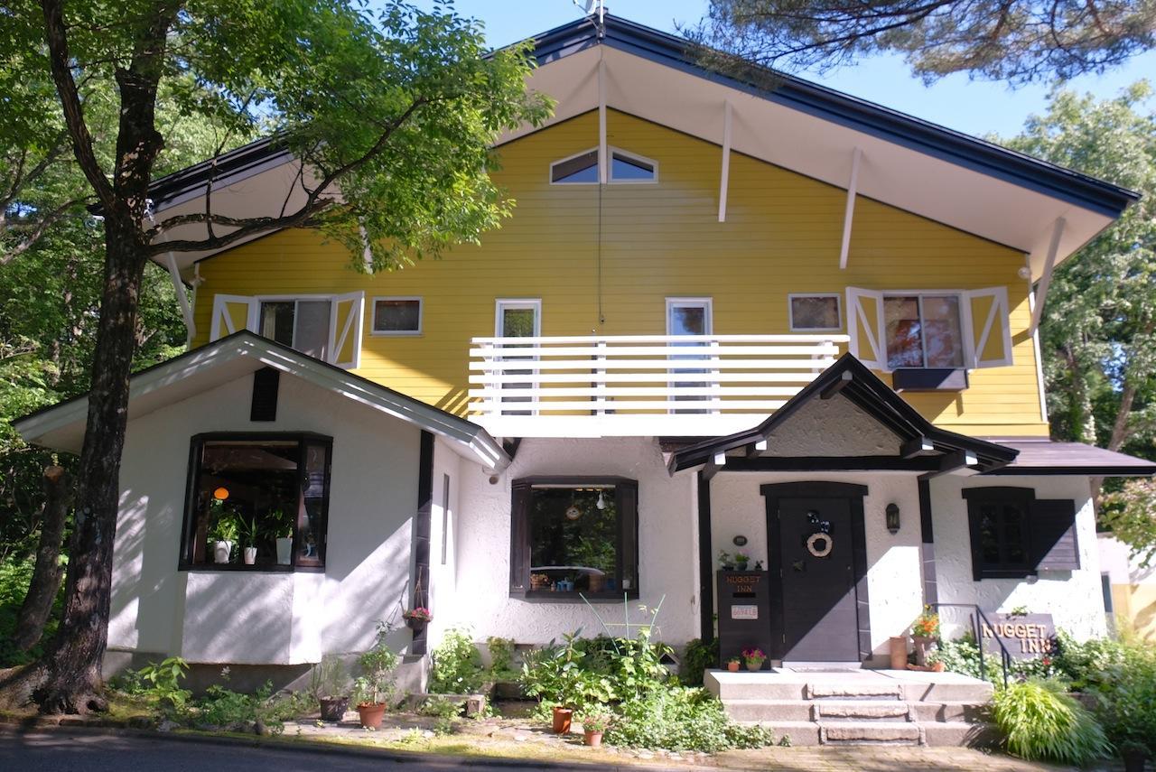 Pension Nugget Inn Hakuba Exterior foto